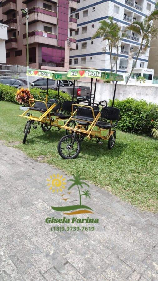 Frente Mar Praia Grande Na Tupi Ngoại thất bức ảnh